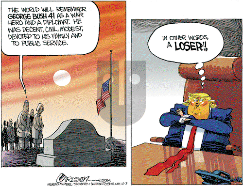 Stuart Carlson - Monday December 3, 2018 Comic Strip