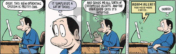 Adam@Home on Saturday February 6, 2010 Comic Strip