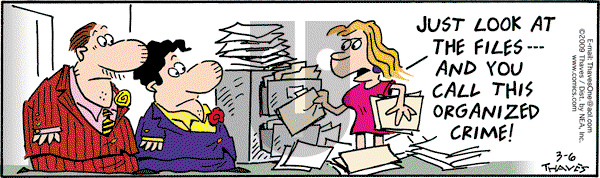Frank and Ernest - Friday March 6, 2009 Comic Strip