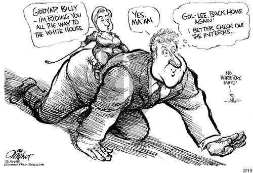Pat Oliphant on Monday February 19, 2007 Comic Strip