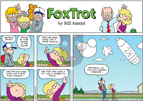 FoxTrot on Sunday March 2, 2008 Comic Strip