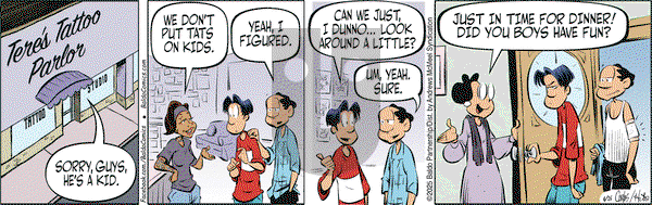 Baldo on Saturday April 26, 2025 Comic Strip