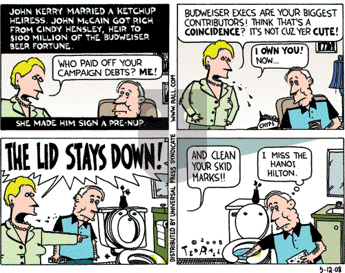 Ted Rall - Monday May 12, 2008 Comic Strip
