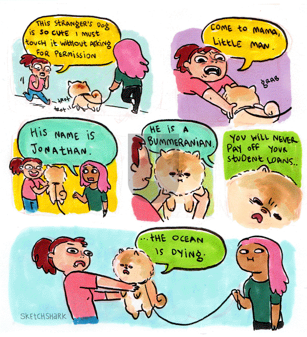 Sketchshark Comics on Monday August 19, 2019 Comic Strip