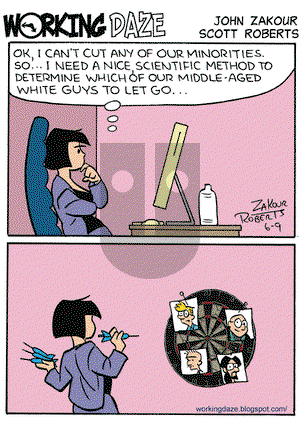 Working Daze on Tuesday June 9, 2009 Comic Strip