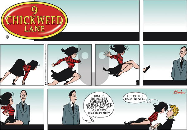 9 Chickweed Lane on Sunday May 5, 2019 Comic Strip