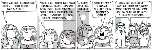 Cathy Classics on Tuesday April 21, 1998 Comic Strip
