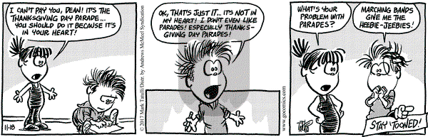 Heart of the City on Saturday November 18, 2017 Comic Strip