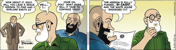 Alley Oop on Friday March 11, 2011 Comic Strip