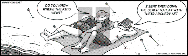 F Minus on Sunday May 10, 2009 Comic Strip