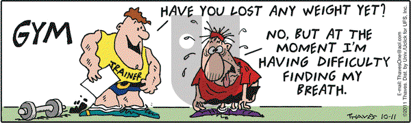 Frank and Ernest on Tuesday October 11, 2011 Comic Strip