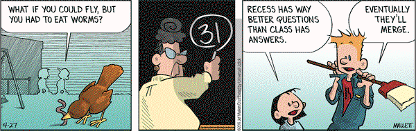 Frazz on Wednesday April 27, 2016 Comic Strip