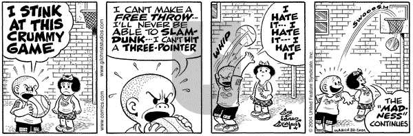 Nancy on Tuesday March 30, 2004 Comic Strip