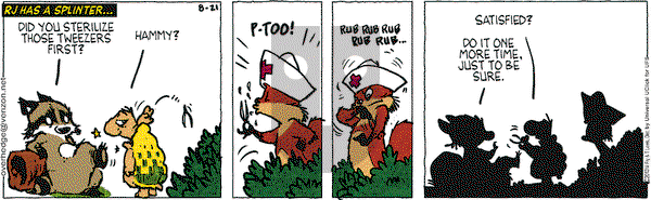 Over the Hedge on Wednesday August 21, 2013 Comic Strip