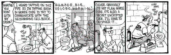 Monty on Friday September 8, 2006 Comic Strip