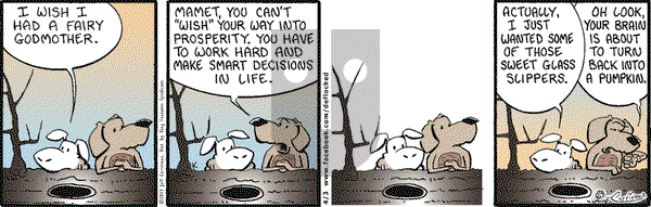DeFlocked on Tuesday April 3, 2012 Comic Strip