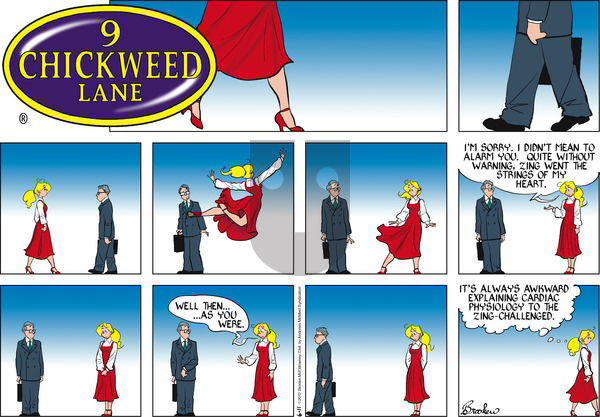 9 Chickweed Lane on Sunday June 11, 2017 Comic Strip