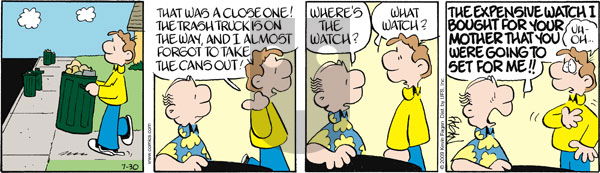 Drabble on Thursday July 30, 2009 Comic Strip