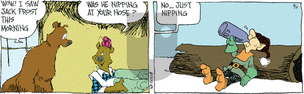 The Grizzwells on Tuesday November 11, 2008 Comic Strip