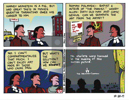 Ted Rall on Friday October 20, 2017 Comic Strip