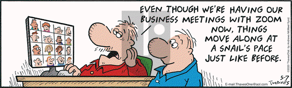 Frank and Ernest on Thursday May 7, 2020 Comic Strip