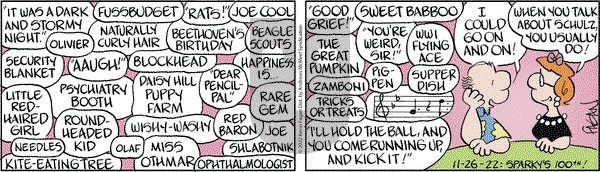 Drabble - Saturday November 26, 2022 Comic Strip