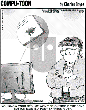 Compu-toon on Wednesday February 11, 2009 Comic Strip