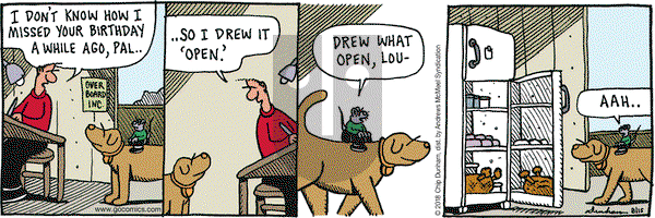 Overboard on Wednesday August 15, 2018 Comic Strip
