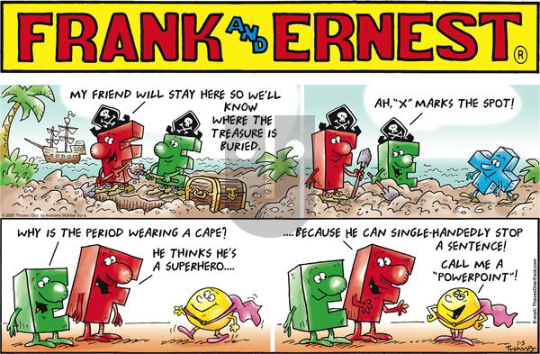 Frank and Ernest on Sunday January 5, 2020 Comic Strip