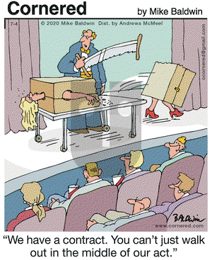 Cornered on Saturday July 4, 2020 Comic Strip