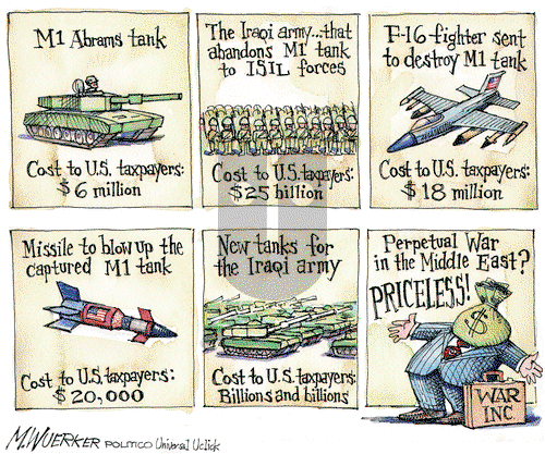 Matt Wuerker - Tuesday September 23, 2014 Comic Strip