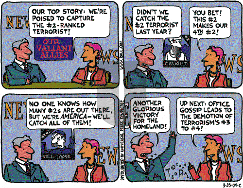 Ted Rall on Monday March 29, 2004 Comic Strip