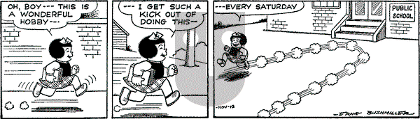 Nancy Classics on Saturday November 12, 2016 Comic Strip