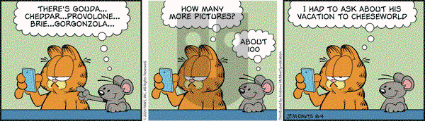Garfield on Tuesday August 4, 2020 Comic Strip
