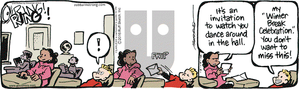 JumpStart on Monday December 19, 2016 Comic Strip