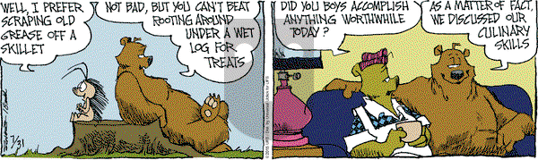 The Grizzwells on Friday July 31, 2015 Comic Strip