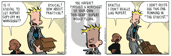 Frazz on Friday April 6, 2007 Comic Strip