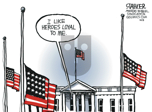 Jeff Stahler on Tuesday August 28, 2018 Comic Strip