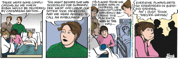 For Better or For Worse - Thursday November 4, 2004 Comic Strip