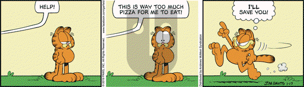Garfield on Thursday January 17, 2019 Comic Strip