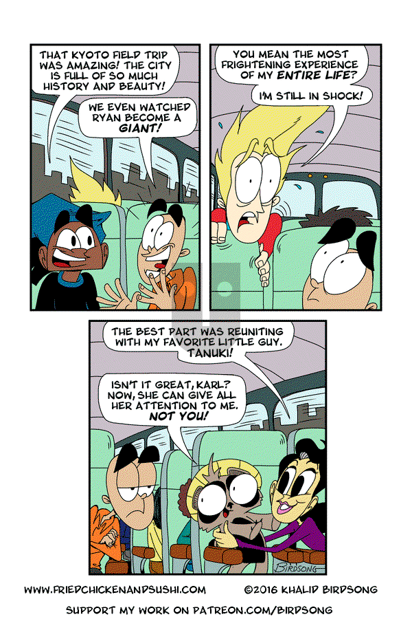 Little Fried Chicken and Sushi - Wednesday November 29, 2023 Comic Strip
