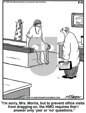 Close to Home on Monday August 13, 2001 Comic Strip