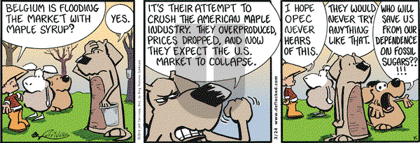 DeFlocked on Thursday March 24, 2016 Comic Strip