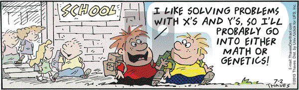 Frank and Ernest on Tuesday July 2, 2013 Comic Strip