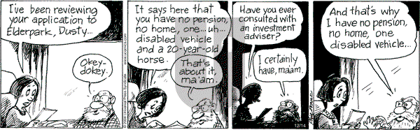 The Elderberries on Thursday January 27, 2005 Comic Strip