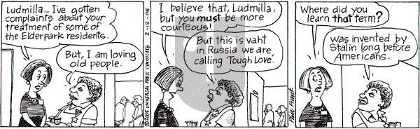 The Elderberries on Saturday February 12, 2005 Comic Strip