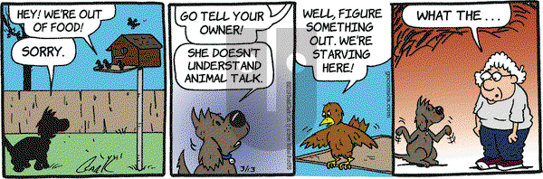 Lola on Wednesday March 13, 2019 Comic Strip