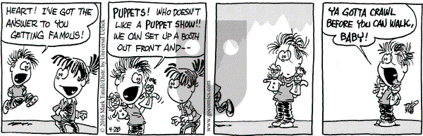 Heart of the City on Thursday April 28, 2016 Comic Strip