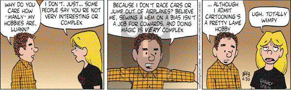 Luann on Wednesday April 30, 2008 Comic Strip