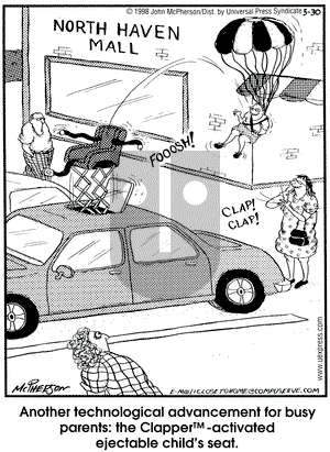 Close to Home on Saturday May 30, 1998 Comic Strip